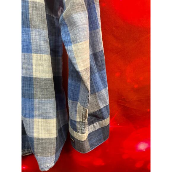 Tommy Bahama Mens Plaid Indio Shores Buffalo Check Button-Up Shirt Size M - Picture 8 of 14